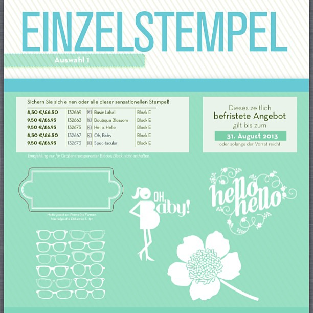 Aktuelles Angebot von Stampin'UP!