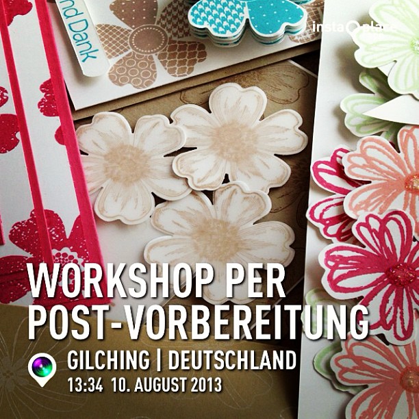 Workshop per Post-Vorbereitungen