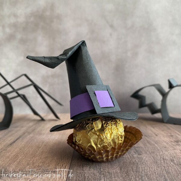 Halloween - eBook-Anleitung für Spinne, Fledermaus und Hexenhut