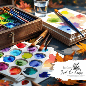 Aquarell im Herbst