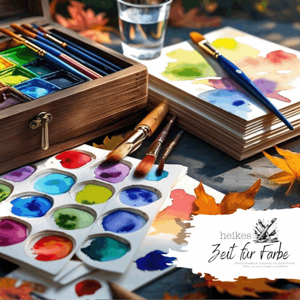 Aquarell im Herbst