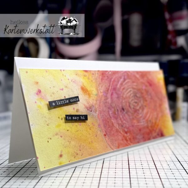 Mixed-Media Grußkarten mit Schablone, Paste und Magicals - Online-Workshop (25.07.2025 um 18:00 Uhr) – Bild 6